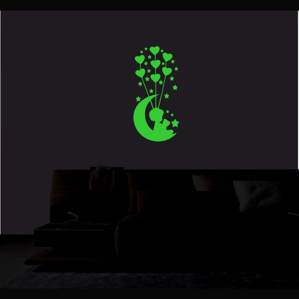 Generic Green Decorative Radium Wall Sticker Secondary image