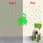 Generic Green Kids Room Decor Radium Wall Sticker