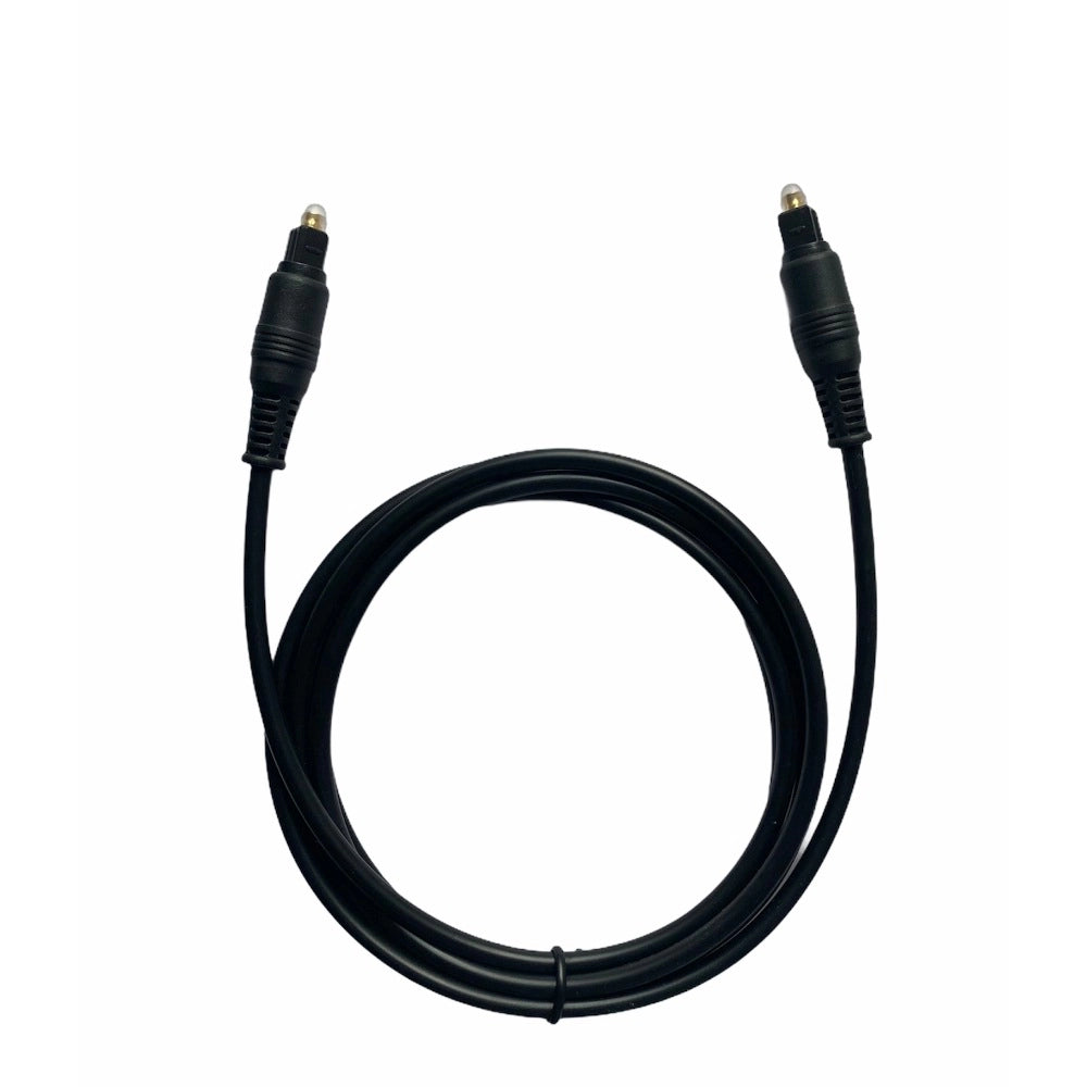 Generic Supreme Quality Digital Optic Fibre Cable 1.5 Yards, Transmission Bandwidth up to 250Mb_s (Black) Main image