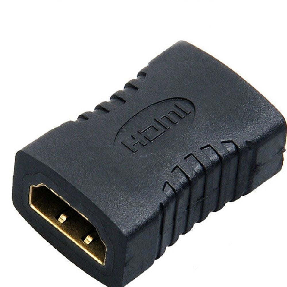 Generic HDMI Adapter Female to Female Extender Jointer Black (Black) Main image