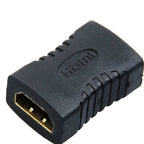 Generic HDMI Adapter Female to Female Extender Jointer Black (Black)