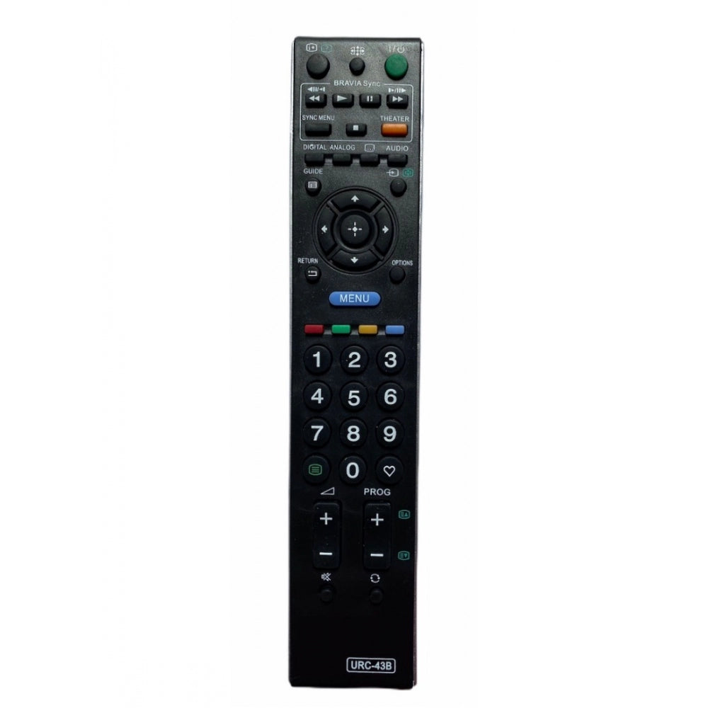 Generic LCD_LED Remote No. URC 43, Compatible With Sony Bravia LCD_LED TV Remote Control_Old Remote Functions Must Be Exactly Same (Color:Multi) Main image