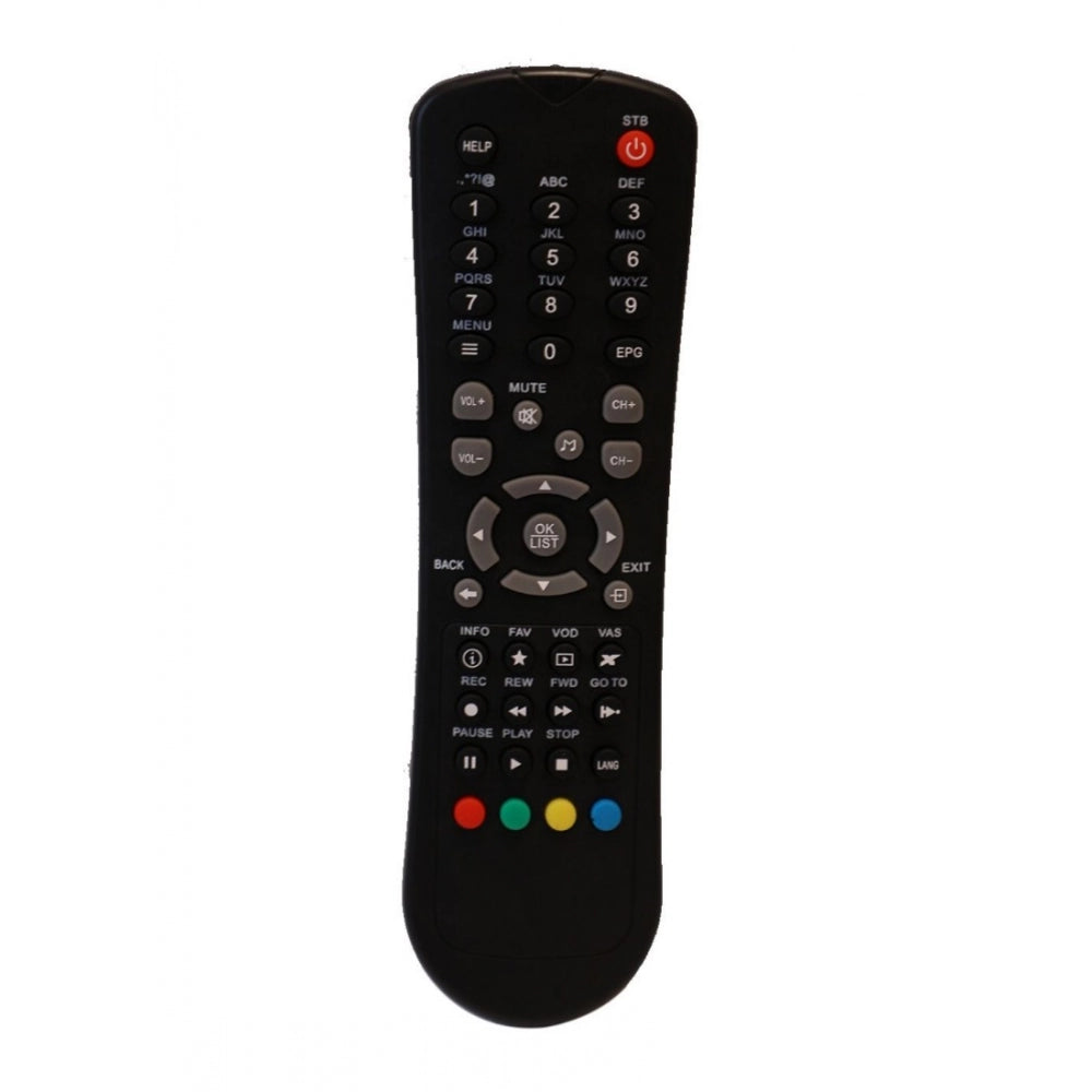 Generic Set Top Box Remote, Compatible With Nxt Digital Set Top Box Remote Control_Old Remote Functions Must Be Exactly Same (Color:Multi) Main image