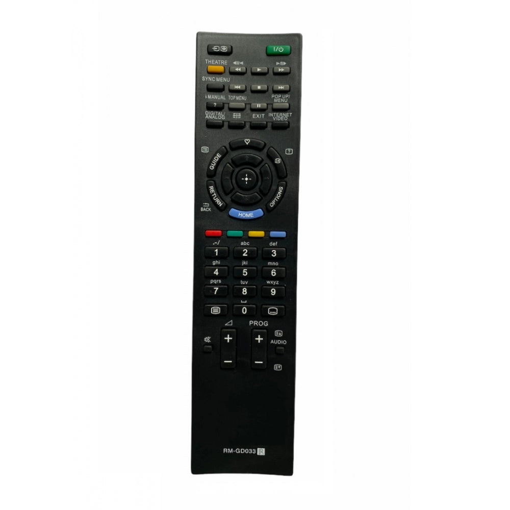Generic LCD_LED Remote No. URC 67, Compatible With Sony Bravia LCD_LED TV Remote Control (Black) (Color:Multi) Main image
