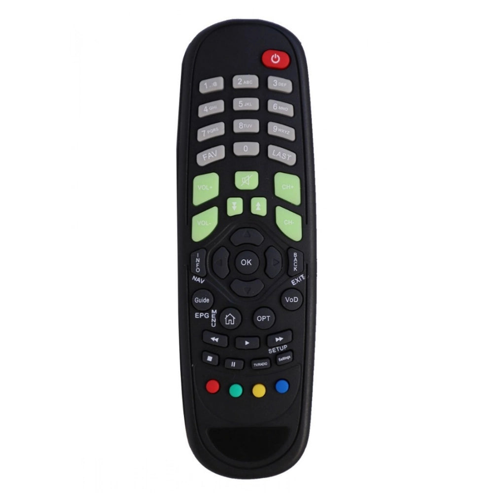 Generic Set Top Box Remote No. STB 03, Compatible With GTPL Set Top Box Remote Control_Old Remote Functions Must Be Exactly Same (Color:Multi) Main image