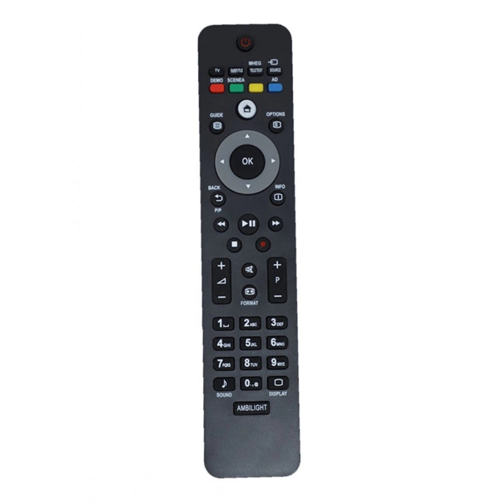 Generic LCD_LED Remote No. URC 126, Compatible With PHILIPS LCD_LED TV Remote Control _Old Remote Functions Must Be Exactly Same (Color:Multi) Main image