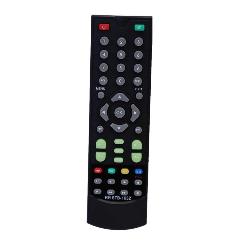 Generic Set Top Box Remote, Compatible With Ssdn Set Top Box Remote Control_Old Remote Functions Must Be Exactly Same (Color:Multi) Main image