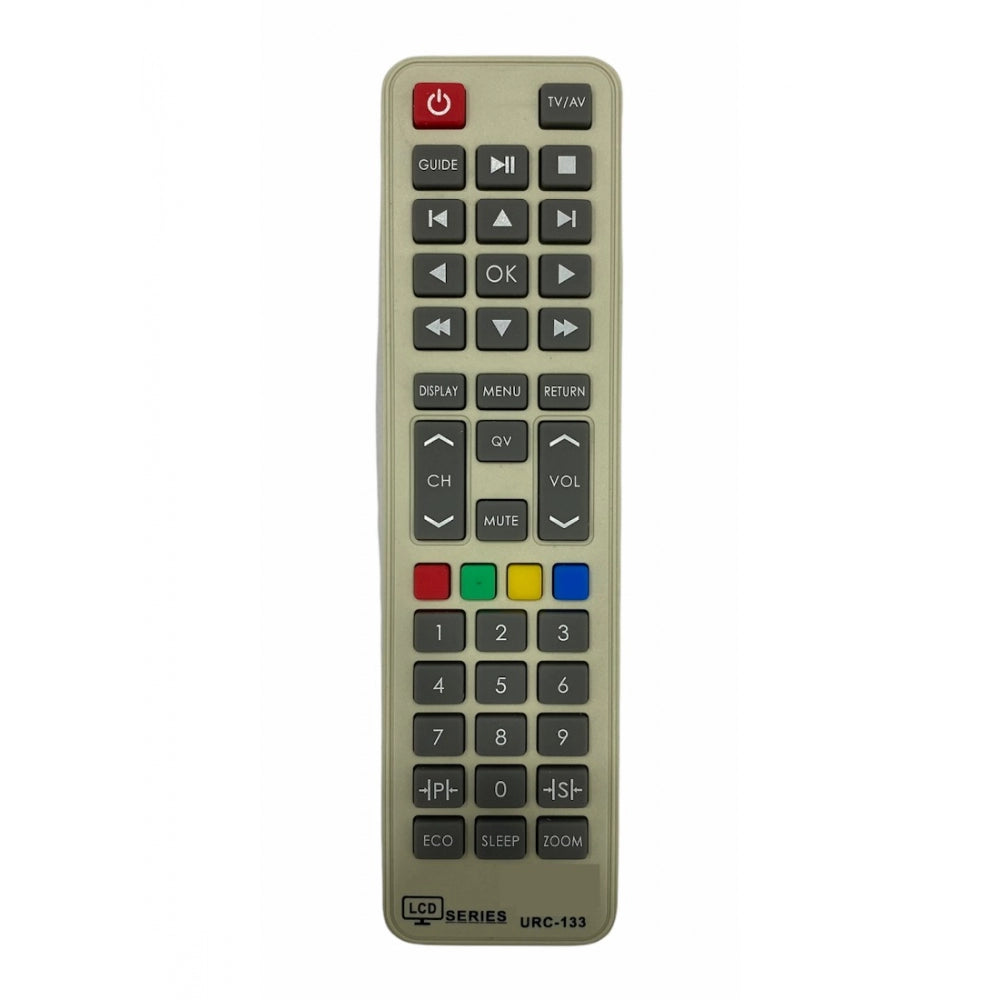 Generic LCD_LED Remote No. URC 133, Compatible With SANSUI LCD_LED TV Remote Control_Old Remote Functions Must Be Exactly Same (Color:Multi) Main image