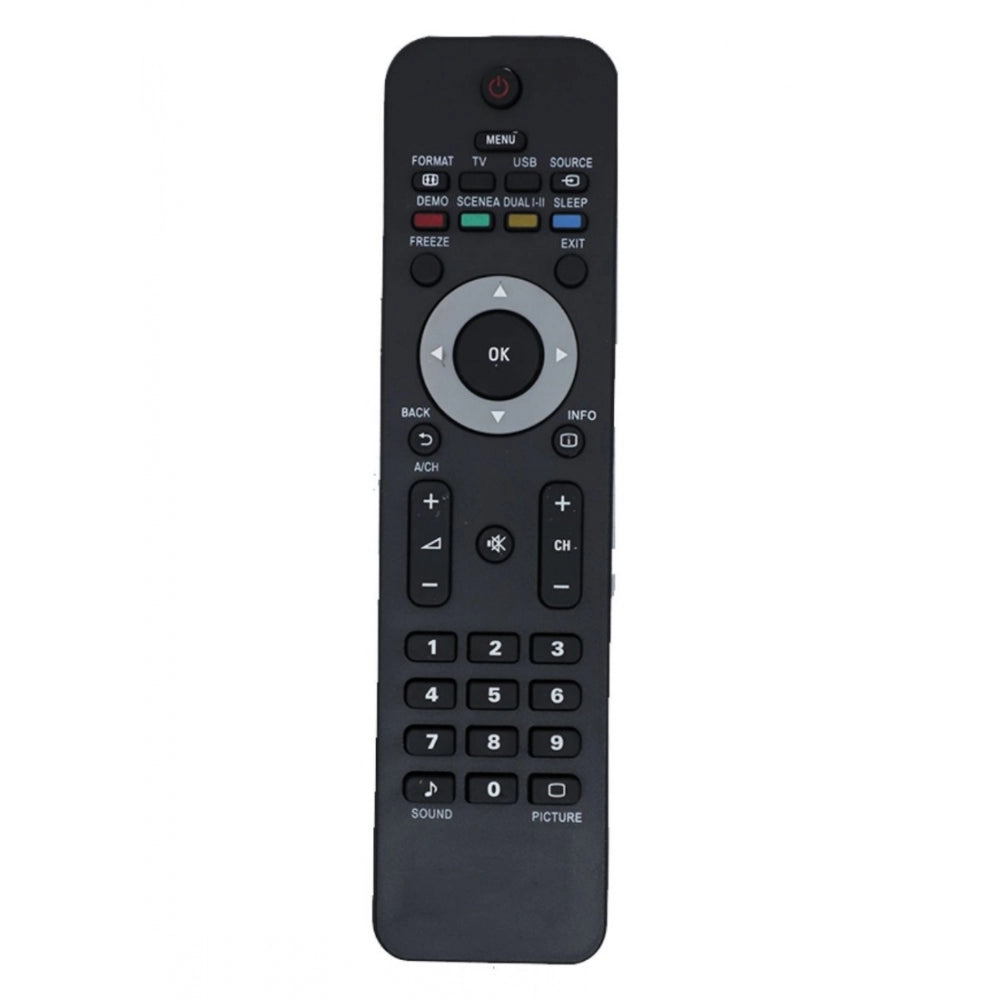 Generic LCD_LED Remote No. URC 33, Compatible With PHILIPS LCD_LED TV Remote Control _Old Remote Functions Must Be Exactly Same (Color:Multi) Main image