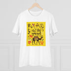 Generic Men's PC Cotton Vat Thi Gujarati Printed T Shirt (Color: White, Thread Count: 180GSM)