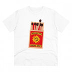 Generic Men's PC Cotton Telugu Desing Printed T Shirt (Color: White, Thread Count: 180GSM)