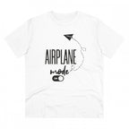 Generic Men's PC Cotton Explore The Unseen Printed T Shirt (Color: White, Thread Count: 180GSM)