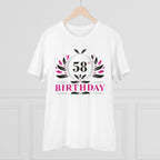 Generic Men's PC Cotton 58th Birthday Printed T Shirt (Color: White, Thread Count: 180GSM)