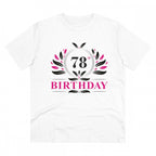 Generic Men's PC Cotton 78th Birthday Printed T Shirt (Color: White, Thread Count: 180GSM)