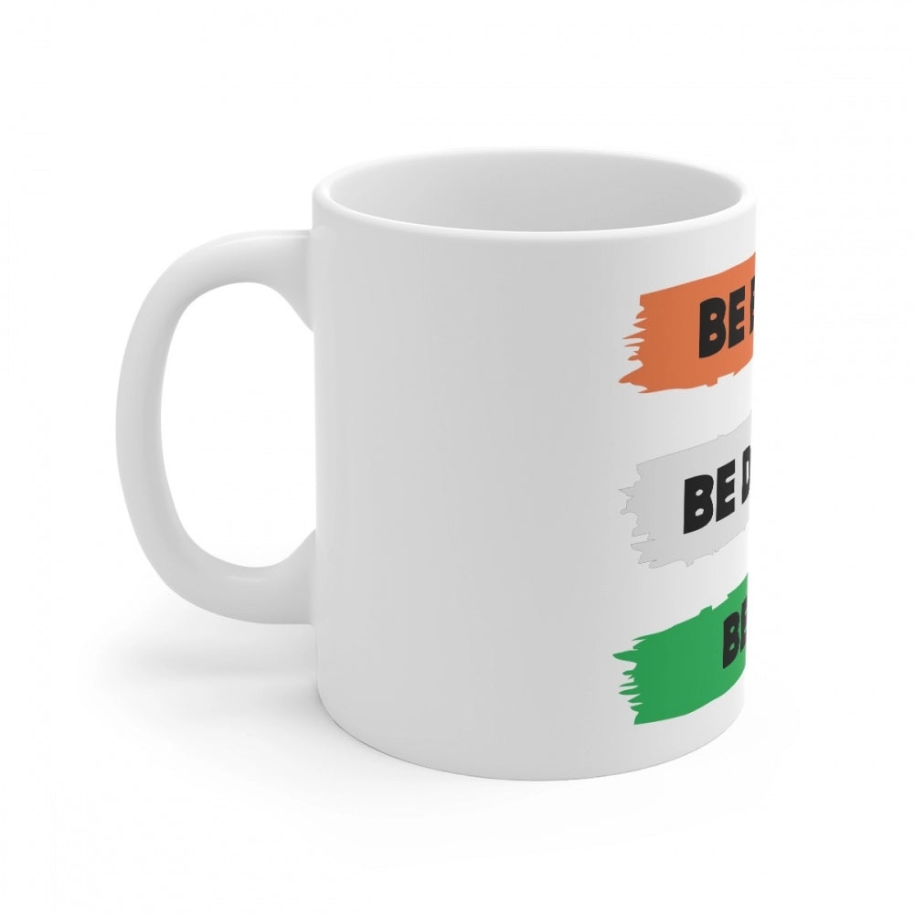 Generic Ceramic Be Brave Be Daring Be You Printed Coffee Mug (Color: White, Capacity:330ml) Secondary image