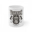 Generic Ceramic Gorila Desing Printed Coffee Mug (Color: White, Capacity:330ml)
