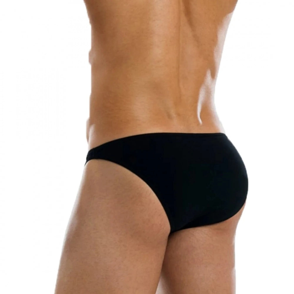 Generic Men's Bamboo Spandex Designer Underwear (Black) Secondary image