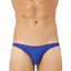 Generic Men's Cotton Spandex Hip Cut Briefs Underwear (Blue)