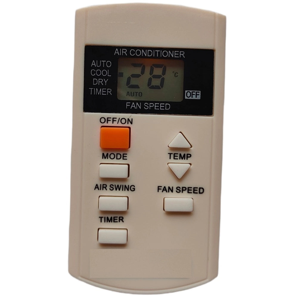 Generic AC Remote No. 44 (with Backlight), Compatible for Panasonic AC Remote Control (Exactly Same Remote will Only Work) Main image