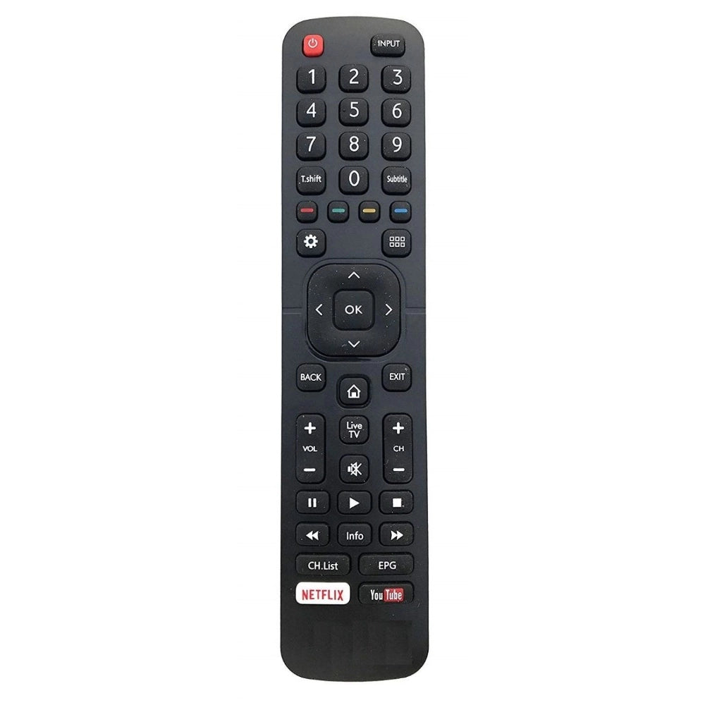Generic Remote with YouTube and Netflix (No Voice Command), Compatible with Vu LCD, LED TV Remote (Exactly Same Remote will Only Work) Main image