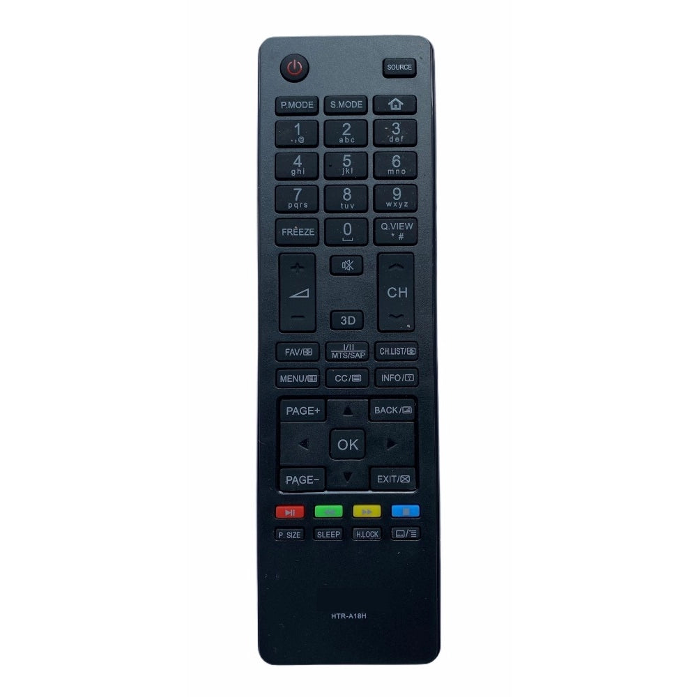 Generic LED/LCD Remote No. 18H, Compatible with Haier LCD/LED TV Remote Control (Exactly Same Remote will Only Work) Main image