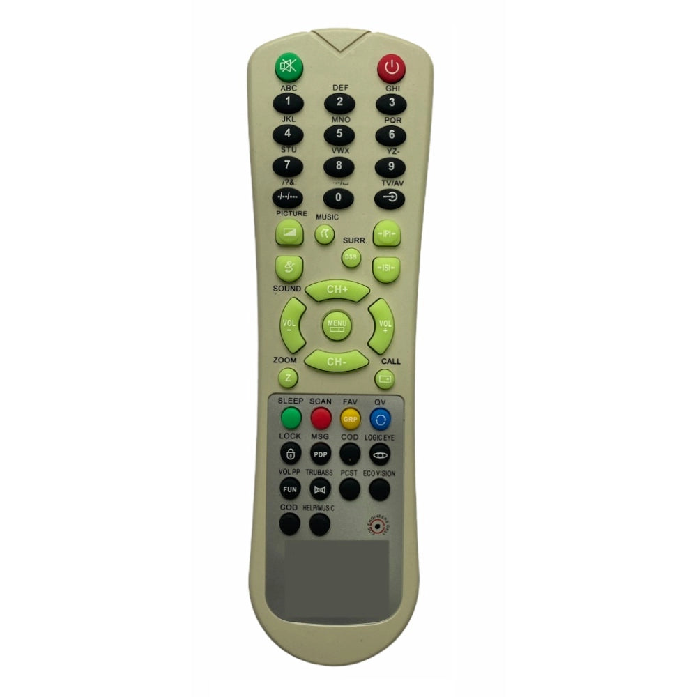 Generic CRT TV Remote No. URC51, Compatible with Akai CRT TV Remote (Exactly Same Remote will Only Work) Main image