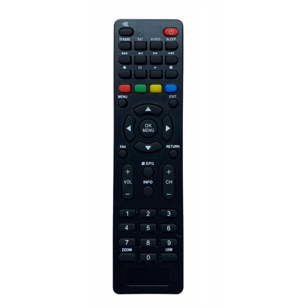 Generic DTH Remote with EPG Function, Compatible with Free Dish (with WiFi) Remote (Exactly Same Remote will Only Work) Main image