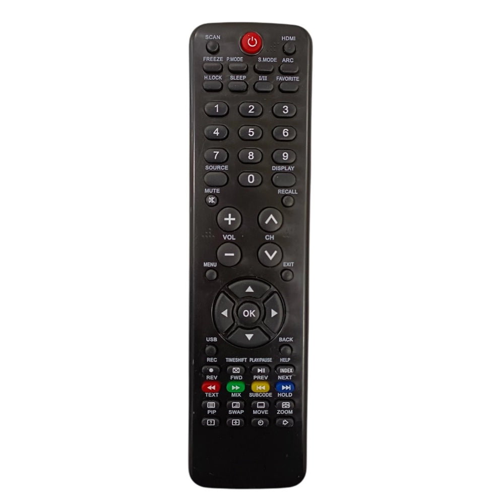 Generic Remote No. HTR-D18A (with USB Function), Compatible with Haier LCD/LED TV Remote Control (Exactly Same Remote will Only Work) Main image