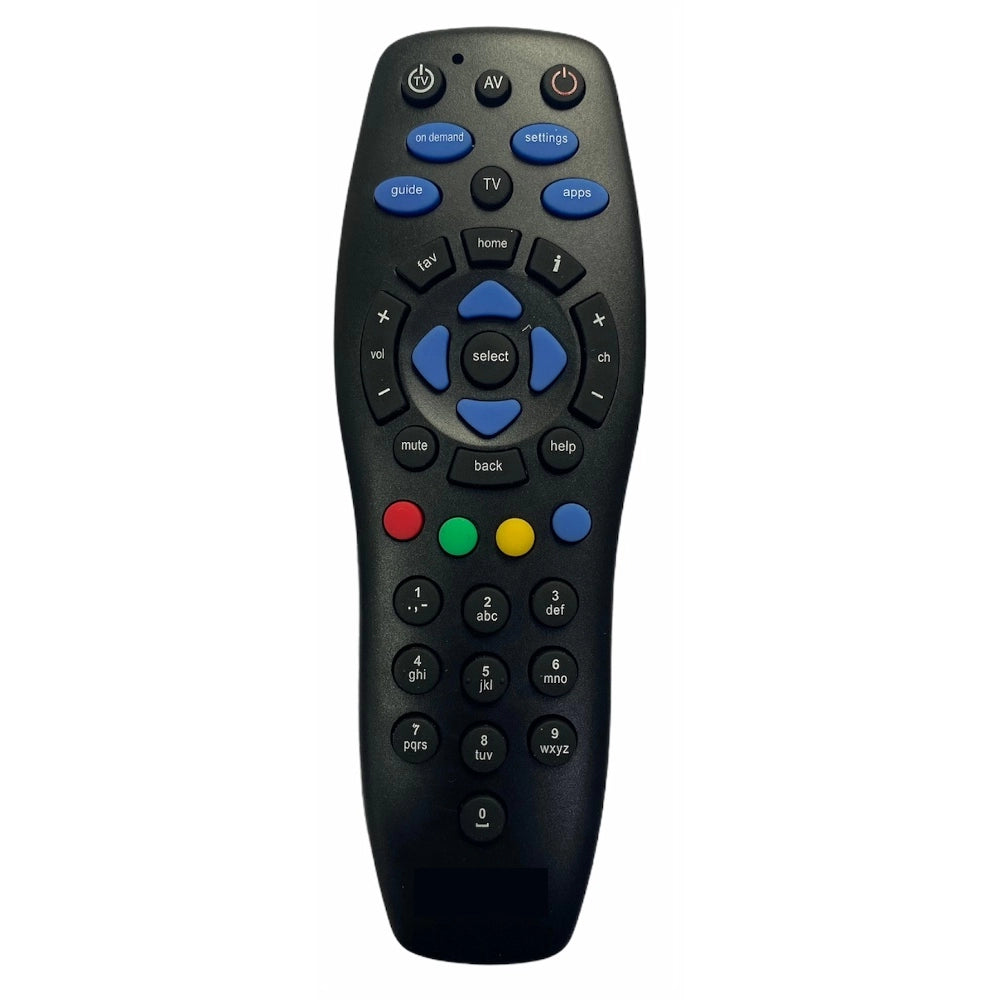 Generic DTH Set Top Box Remote without Recording Feature, Compatible with Tata Sky DTH Set Top Box Remote (Exactly Same Remote will Only Work) Main image