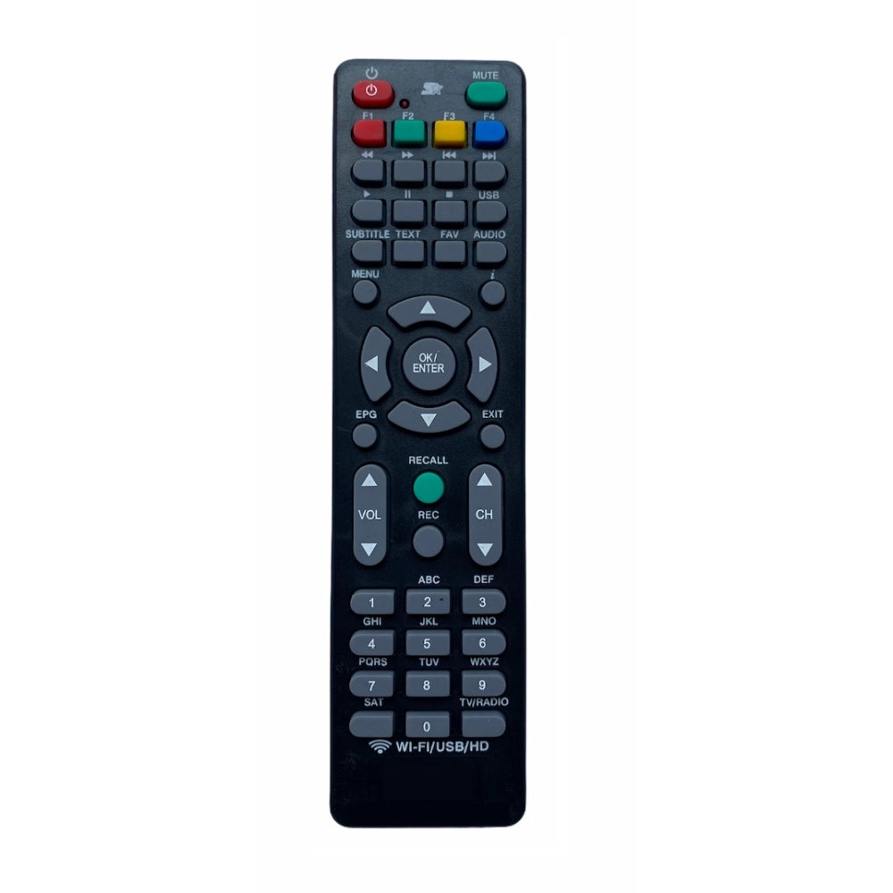 Generic DTH Remote, Compatible with Kingstar, i-Zone, Manthan Free Dish DTH (with WiFi) Remote (Exactly Same Remote will Only Work) Main image