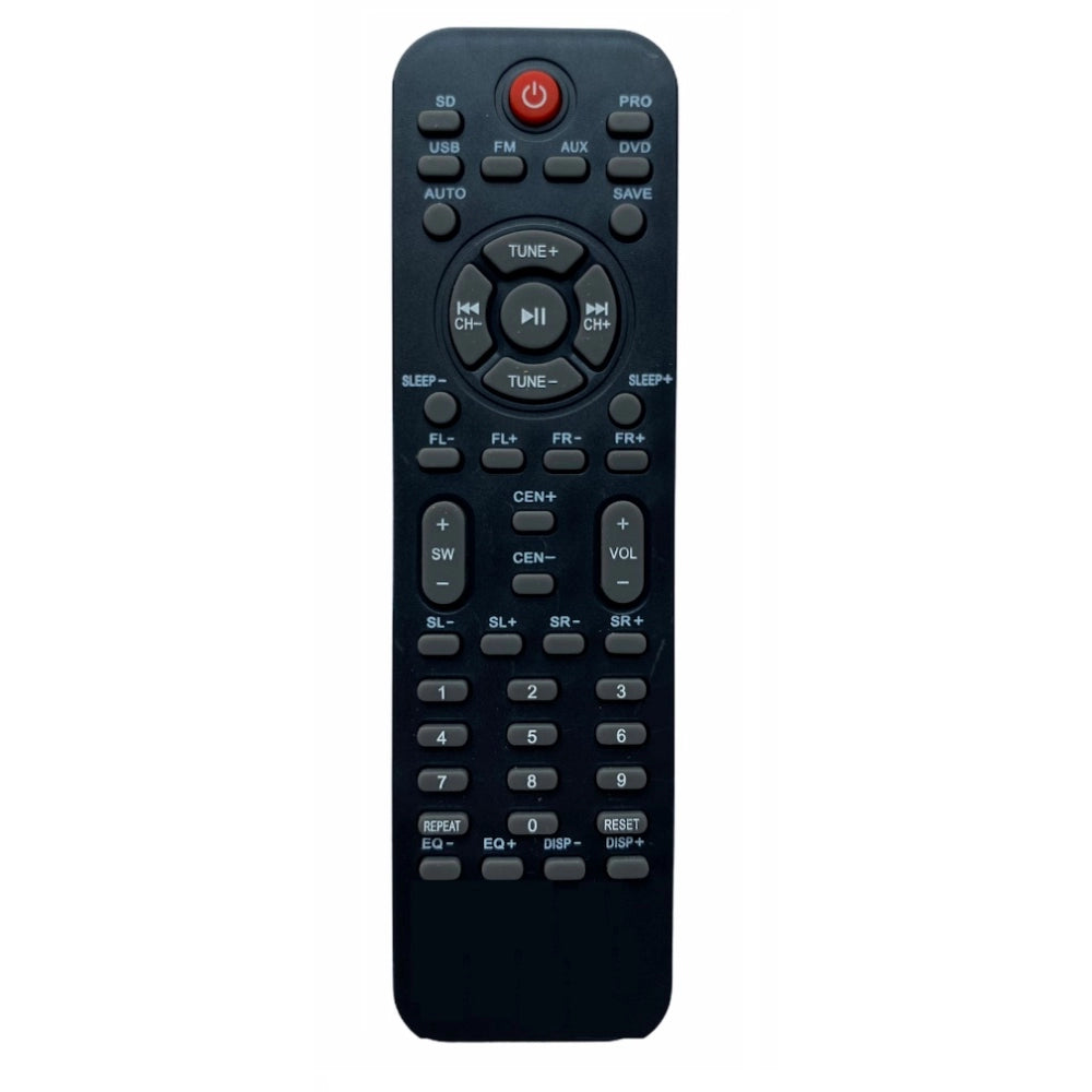 Generic 12 in 1 Home Theatre Remote, Compatible with Conic, Beston, Deltron, Hybon Home Theatre Remote (Exactly Same Remote will Only Work) Main image