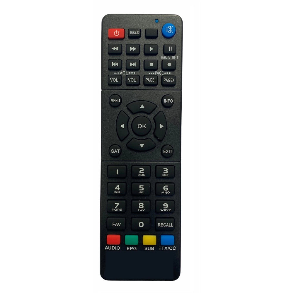 Generic DTH Remote No. 3010, Compatible with Free Dish DTH (with WiFi) Remote (Exactly Same Remote will Only Work) Main image