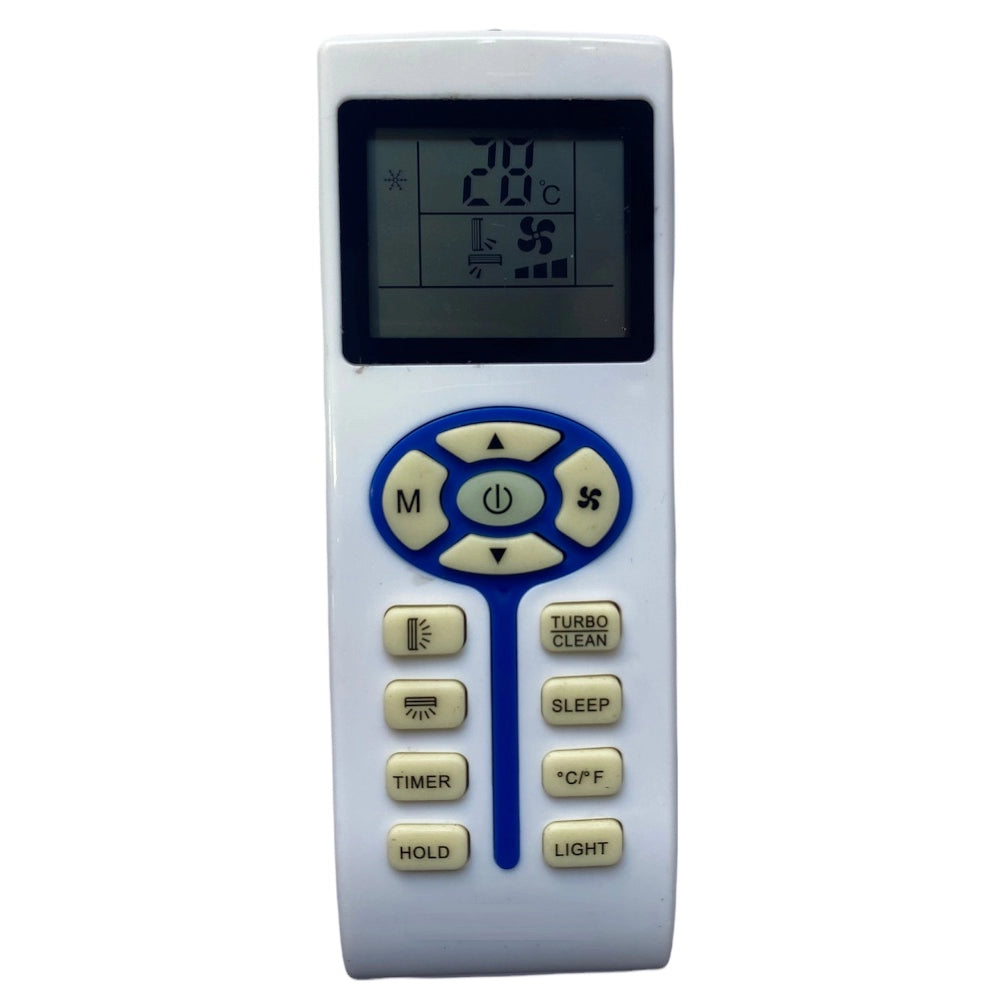Generic Remote No. 7B, Compatible with Voltas AC Remote Control Model (Exactly Same Remote will Only Work) Main image