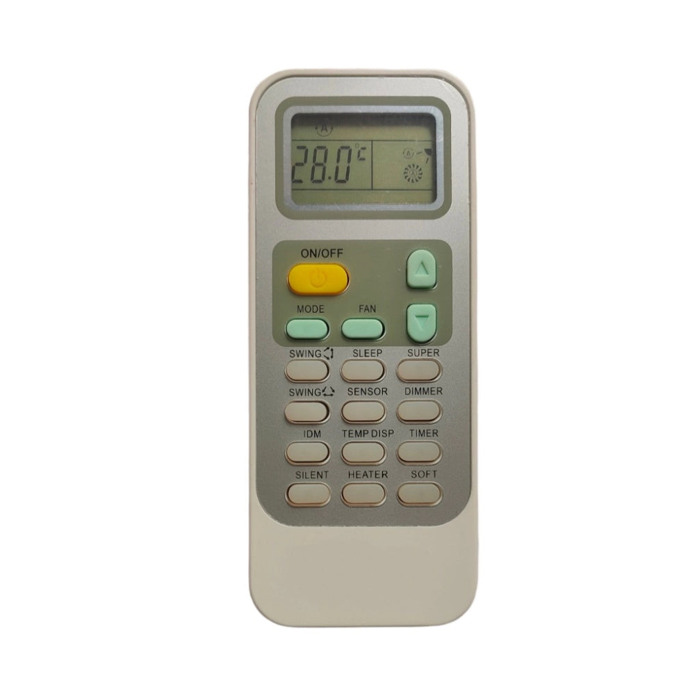 Generic Remote No. 44, Compatible with Panasonic AC Remote Control (Exactly Same Remote will Only Work) Main image