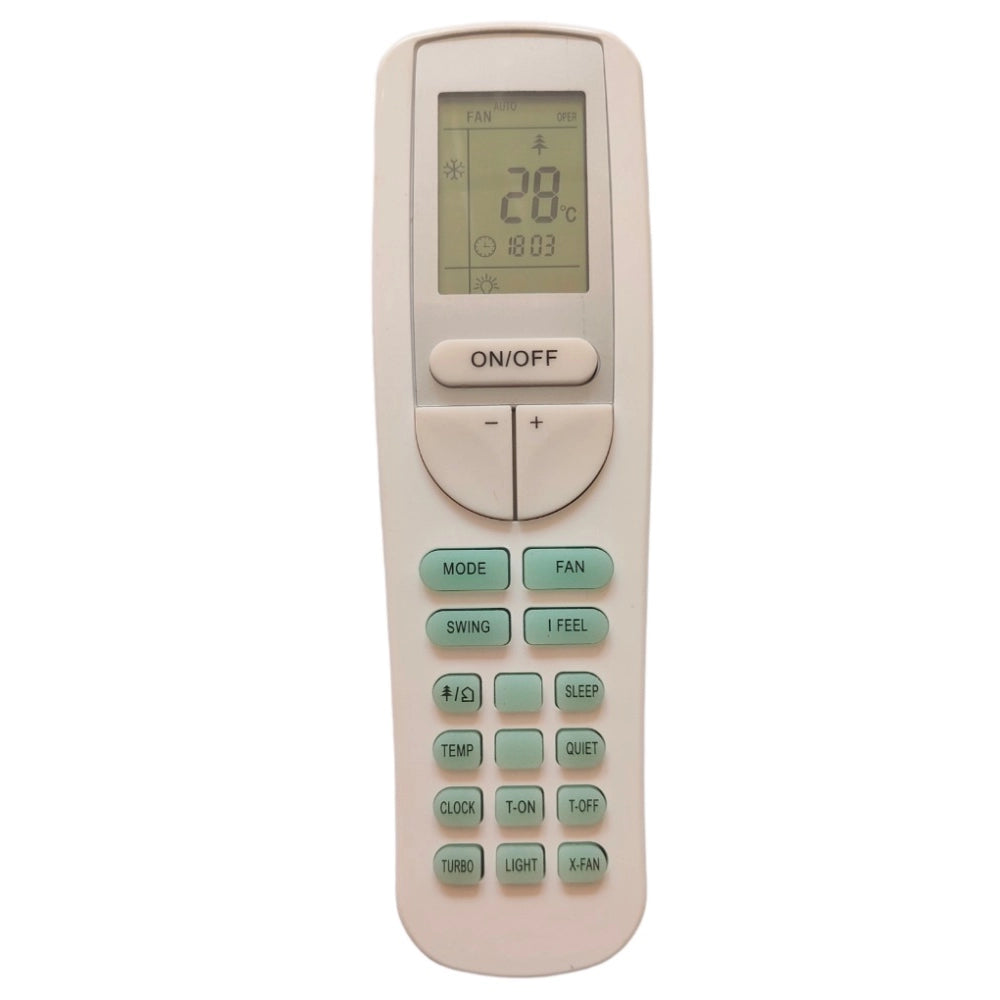 Generic Remote No. 133A with X-Fan Function, Compatible with Voltas AC Remote Control (Exactly Same Remote will Only Work) Main image