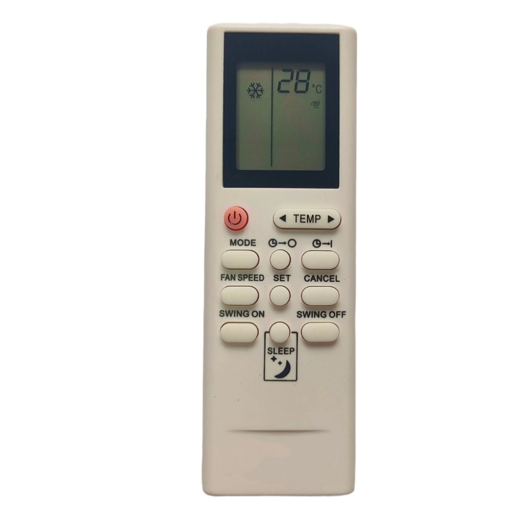 Generic Remote No. 169, Compatible with Daikin AC Remote Control (Exactly Same Remote will Only Work) Main image
