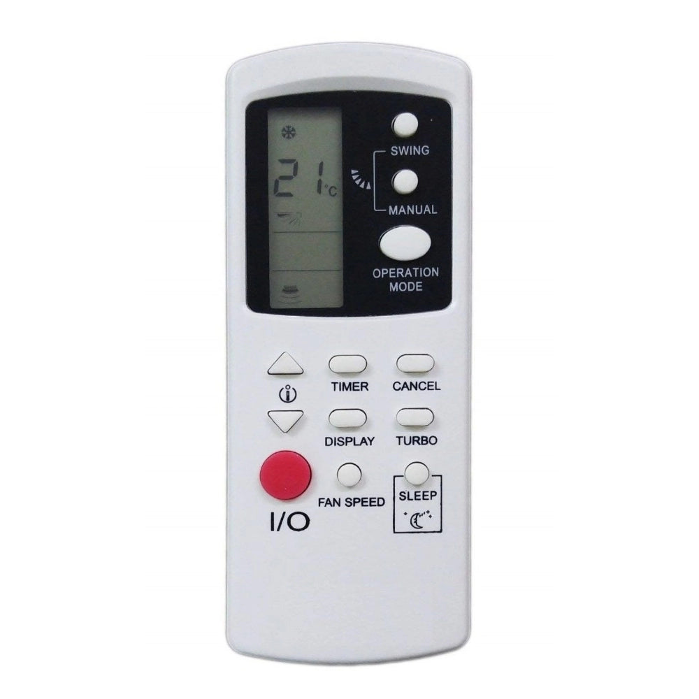 Generic Remote No. 190, Compatible with Hyundai AC Remote Control (Exactly Same Remote will Only Work) Main image