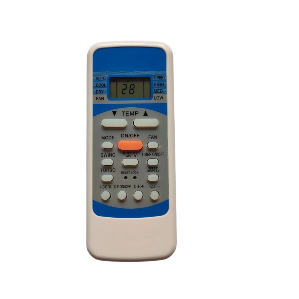 Generic Remote No. 7, Compatible with Carrier AC Remote Control (Exactly Same Remote will Only Work) Main image