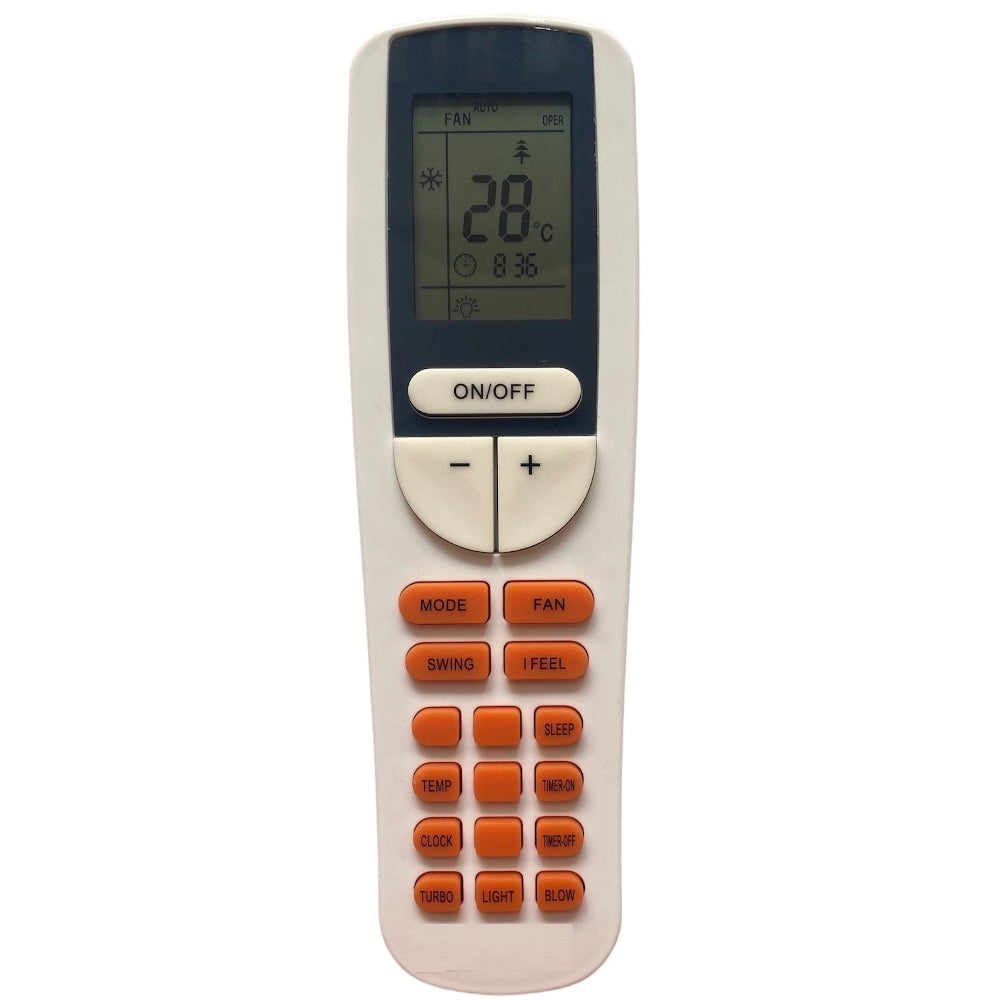 Generic Remote No. 102, Compatible with Voltas AC Remote Control (Exactly Same Remote will Only Work) Main image
