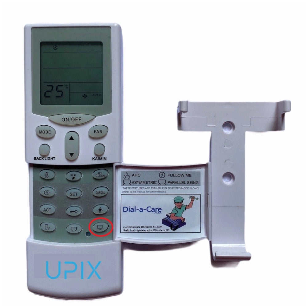 Generic Remote No. 154, Compatible with Hitachi AC Remote Control (Exactly Same Remote will Only Work) Main image
