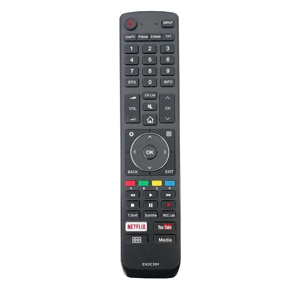 Generic Remote No. EN3C39V (No Voice), Compatible with Vu Smart TV LCD/LED Remote Control (Exactly Same Remote will Only Work) Main image