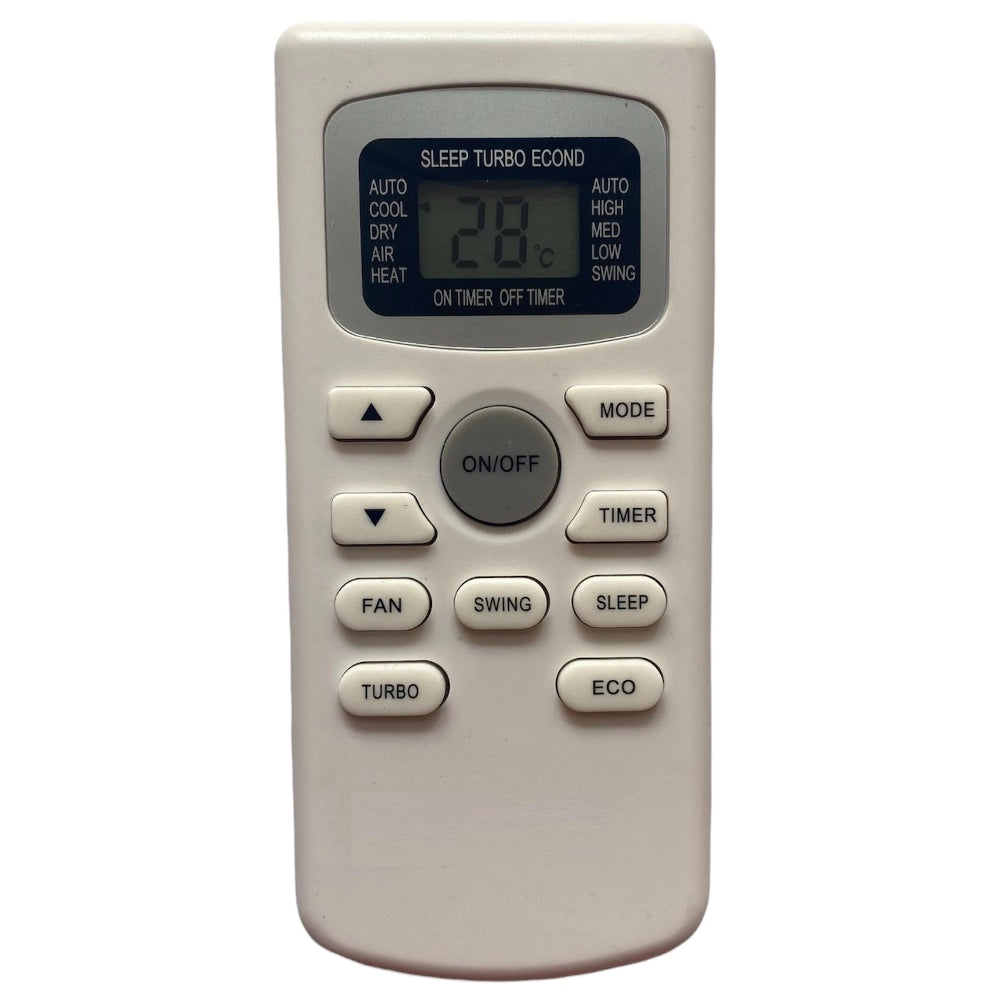 Generic Remote No. 68 with Backlight And Timer, Compatible with Hitachi AC Remote Control (Exactly Same Remote will Only Work) Main image