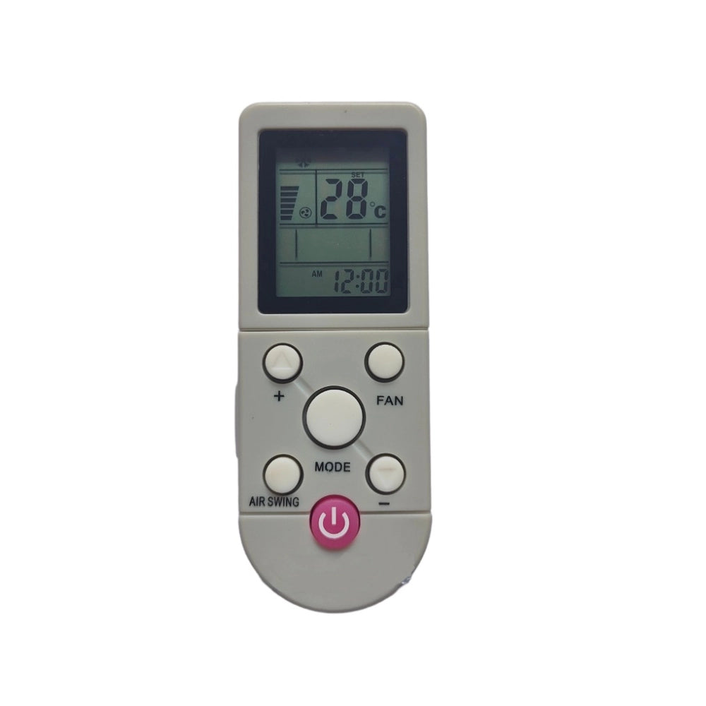 Generic Remote No.78, Compatible with Onida AC Remote Control (Exactly Same Remote will Only Work) Main image