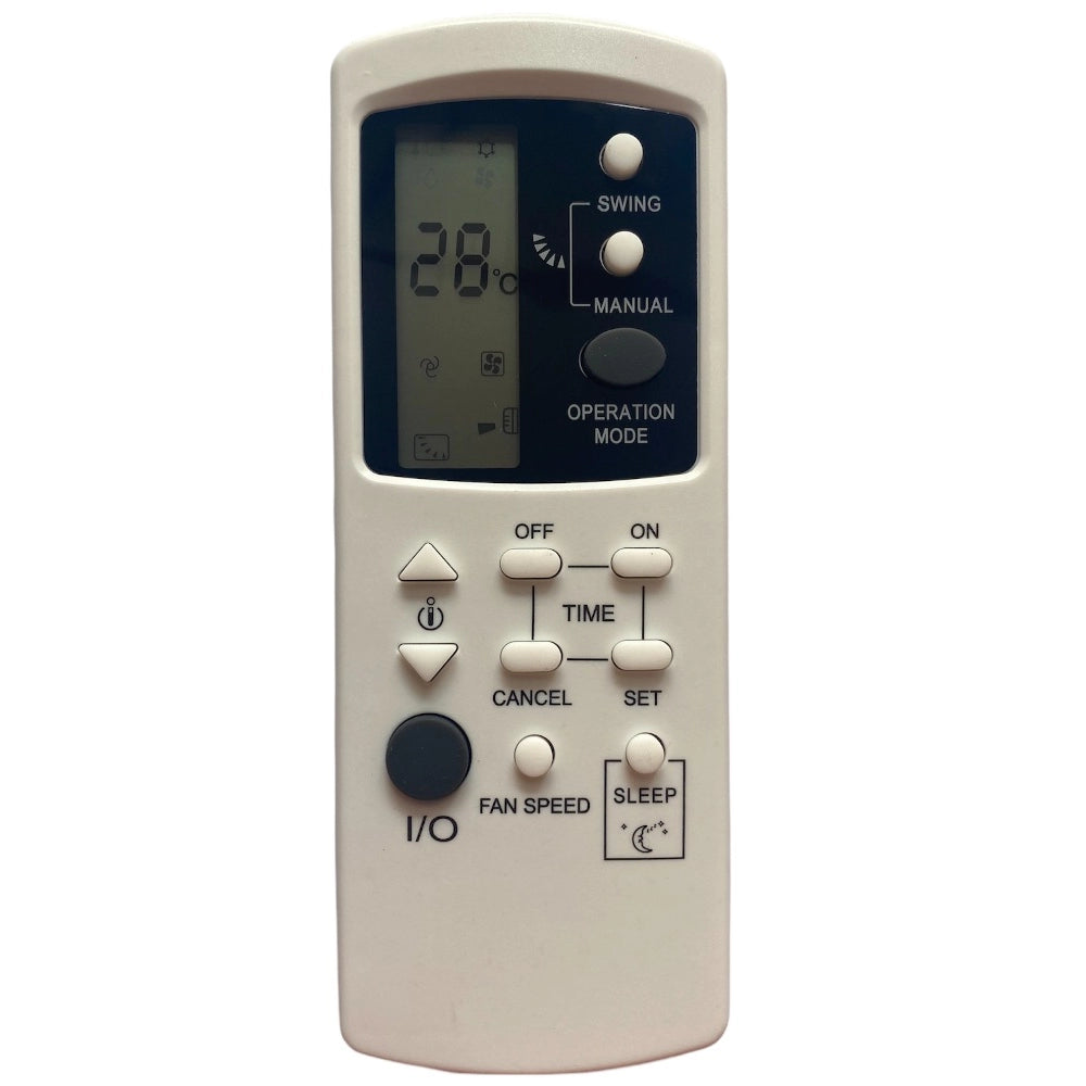 Generic Remote No. 129, Compatible with Whirlpool 3D Auto AC Remote Control (Exactly Same Remote will Only Work) Main image