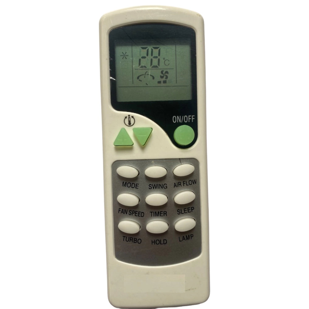 Generic Remote No. 7B, Compatible with Electrolux AC Remote Control (Exactly Same Remote will Only Work) Main image