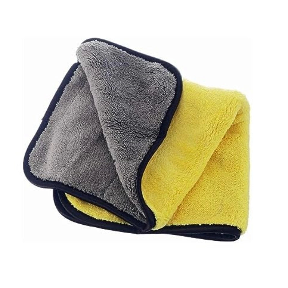 Generic Microfiber Cloth Yellow And Black (Yellow And Black) Main image