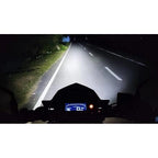 Generic Pack Of 2 15 Led White Bike Led Light Driving Waterproof Headlights Fog Lamp Lighting (White)