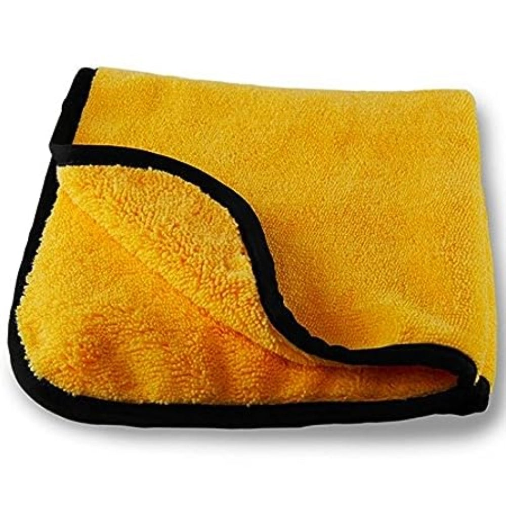 Generic Microfiber Cloth Yellow And Black (Yellow And Black) Secondary image