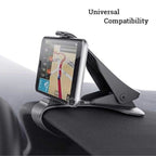 Generic Stylish Car Chimti Dashboard Phone Holder Mount Mobile Clip Stand For All Smartphones (Black)
