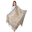Generic Women's Art Silk Printed Dupatta (Grey, Length: 2.25 to 2.50 Mtr)